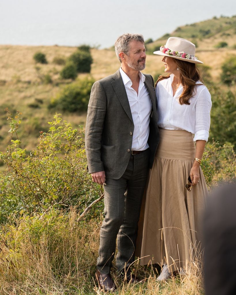 King Frederik and Queen Mary exchange look of love