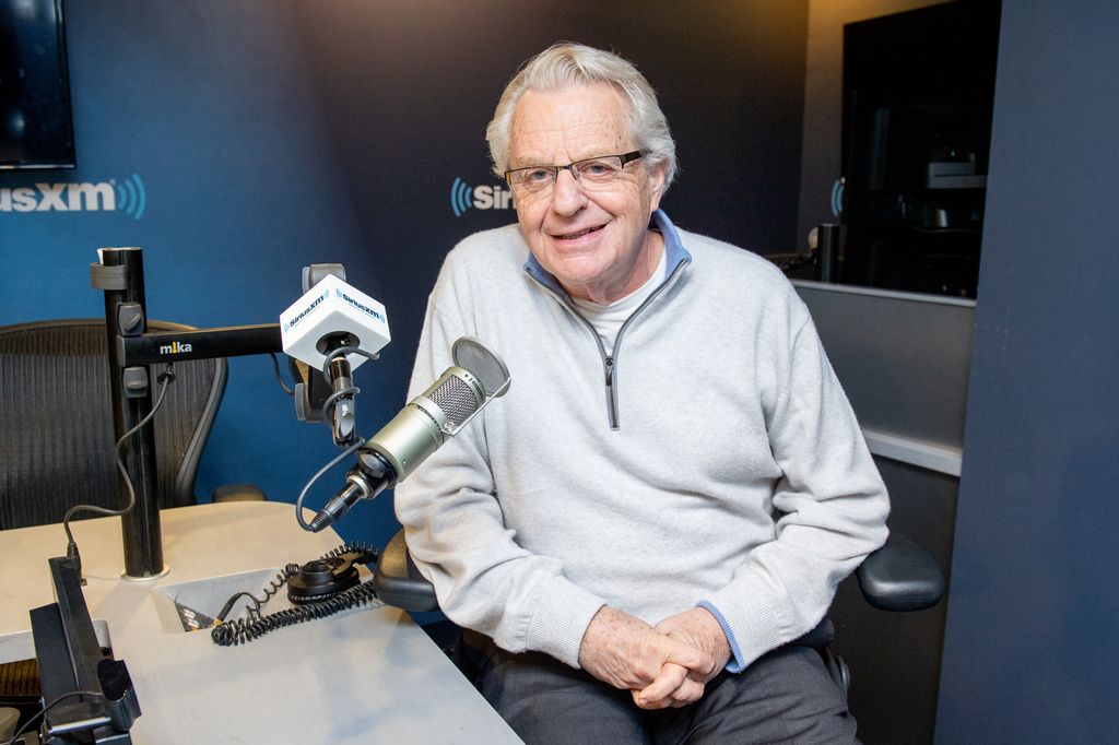 Jerry Springer visits SiriusXM in 2020