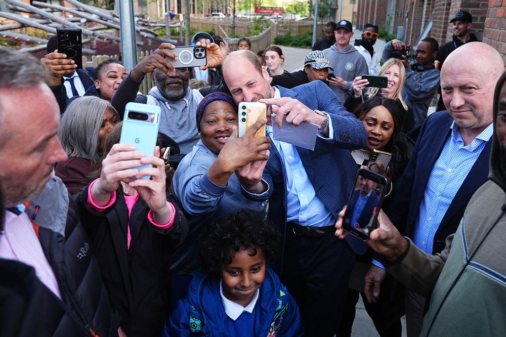 William poses for a selfie outside Mentivity