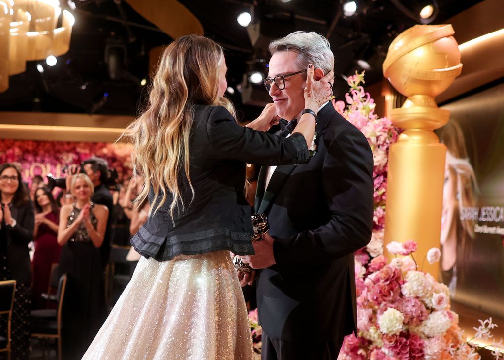 Sarah Jessica Parker and Matthew Broderick at the Golden Eve: The Golden Globes