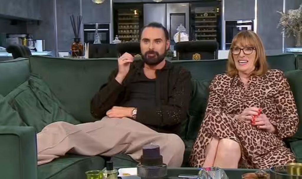 Rylan Clarke and his mum Linda on Celebrity Gogglebox