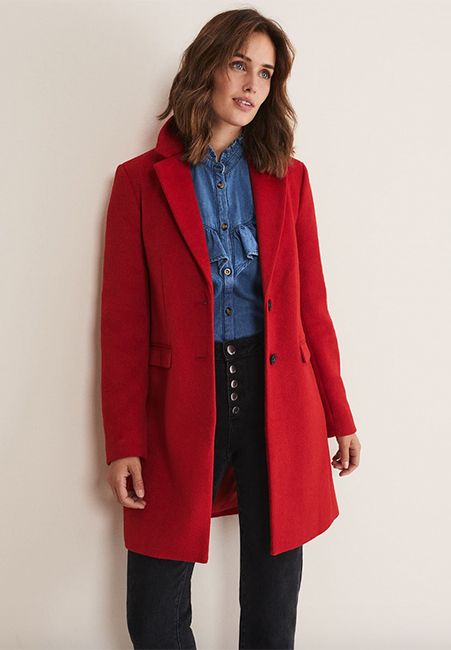 Phase Eight red coat