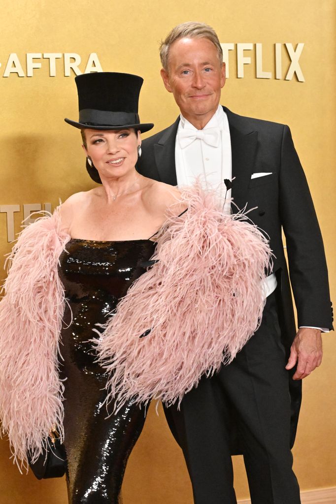 Fran avec son ex-mari et ami Peter Marc Jacobson 