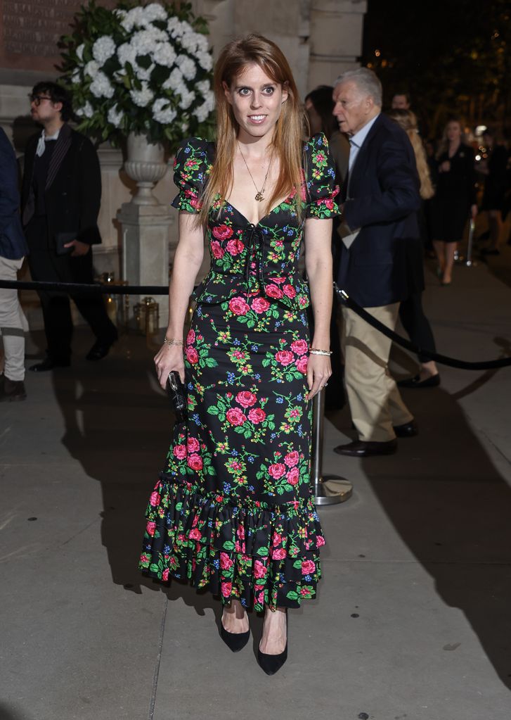 Princess Beatrice beguiled in a beautiful coord from The Vampire's Wife