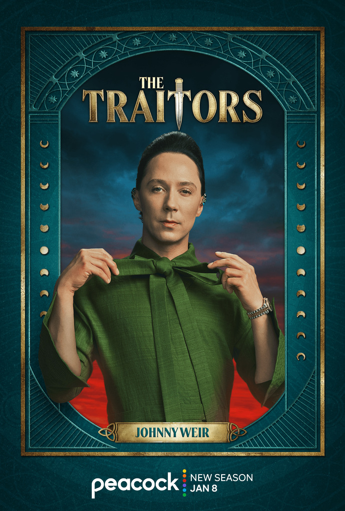 Johnny Weir's The Traitors headshot