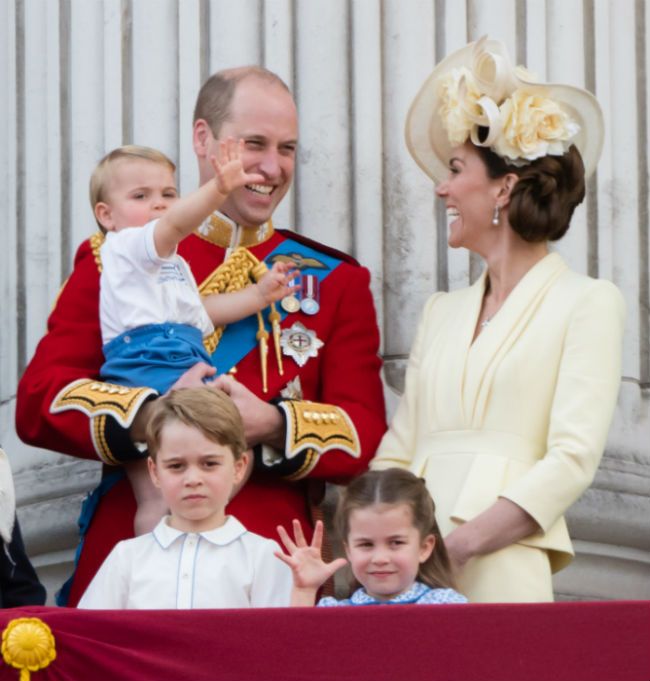 prince louis trooping the colour wave