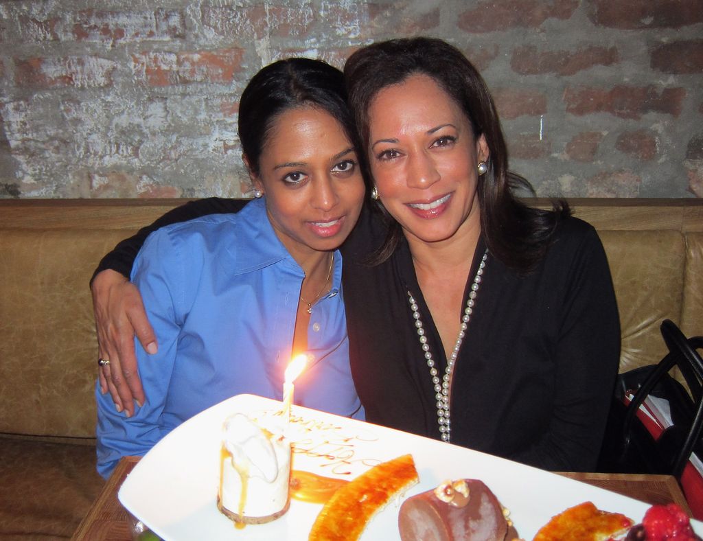 Maya Harris and Kamala Harris in 2011