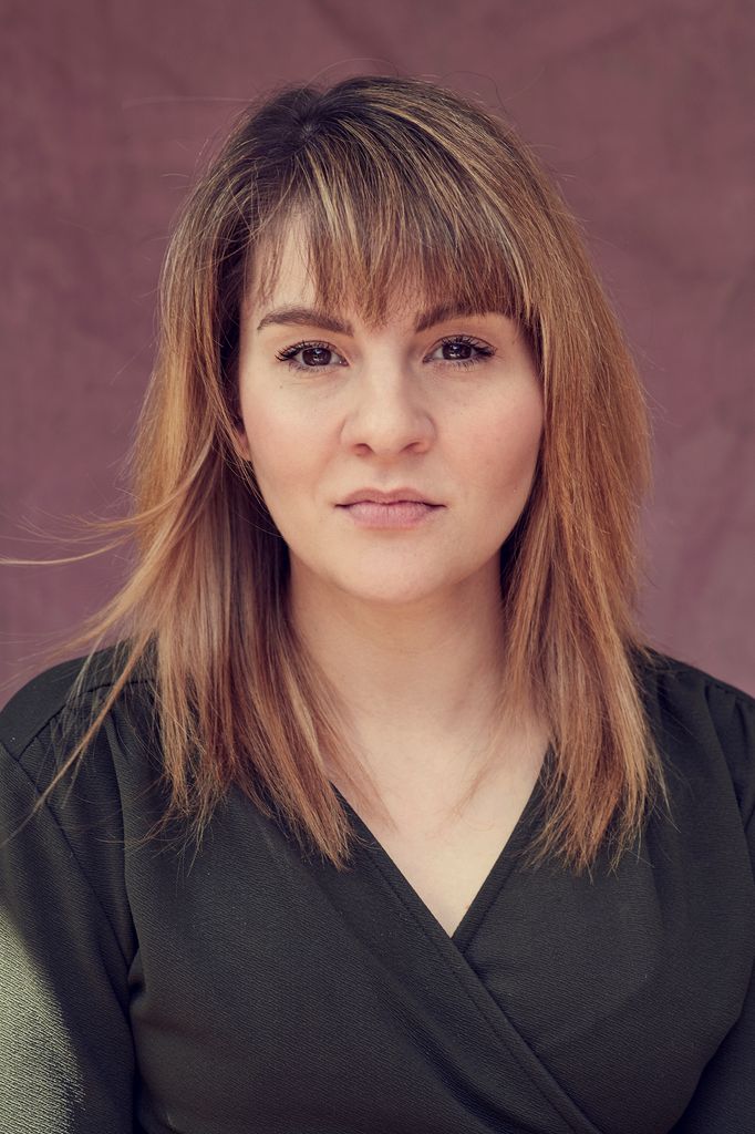 female actor headshot