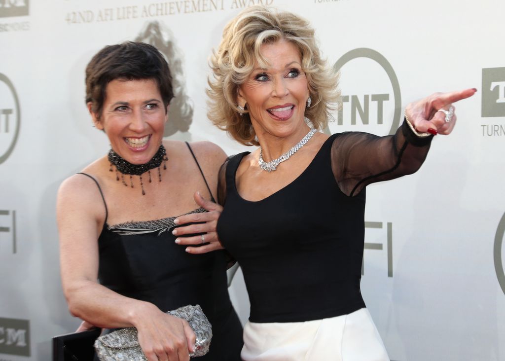 Daughter, Vanessa Vadim and Honoree Jane Fonda attend the 2014 AFI Life Achievement Award: A Tribute to Jane Fonda at the Dolby Theatre on June 5, 2014 in Hollywood, California