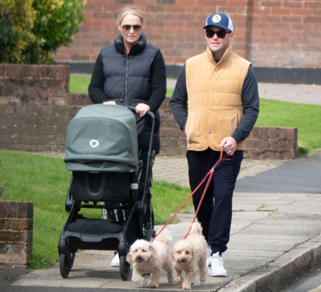 Ant McPartlin and wife Anne-Marie look so in love during walk with son ...