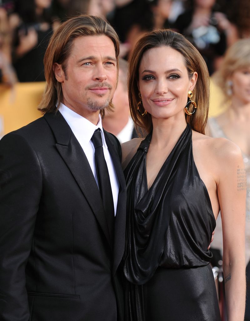 brad and angelina looking smart on red carpet