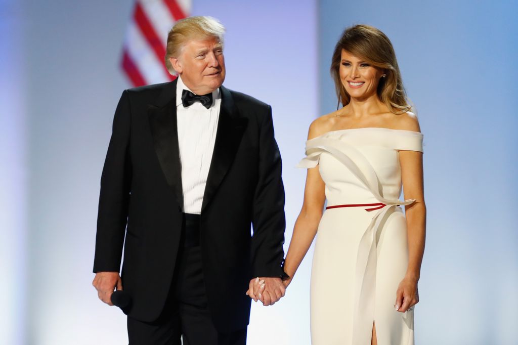 donald and melania trump 2017