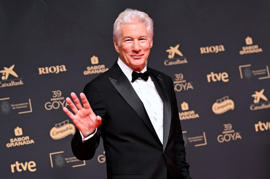 GRANADA, SPAIN - FEBRUARY 08: Richard Gere attends the red carpet during Goya Cinema Awards 2025 at the Granada Conference & Exhibition Centre on February 08, 2025 in Granada, Spain. (Photo by Carlos Alvarez/WireImage)