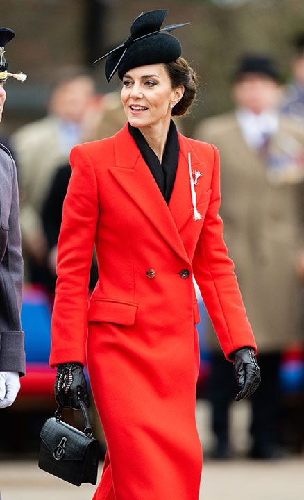 Princess of Wales wears McQueen coat for St Davids Day parade