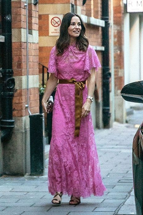 pippa middleton pink gown