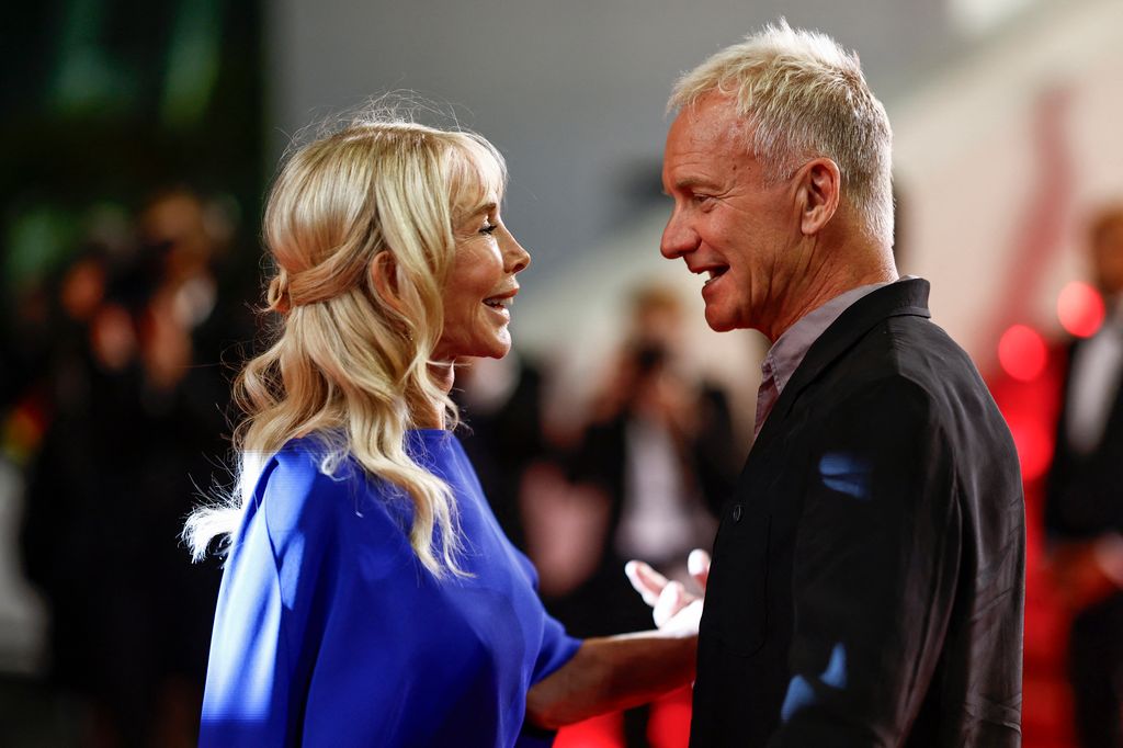 sting and trudie styler cannes film festival 2024
