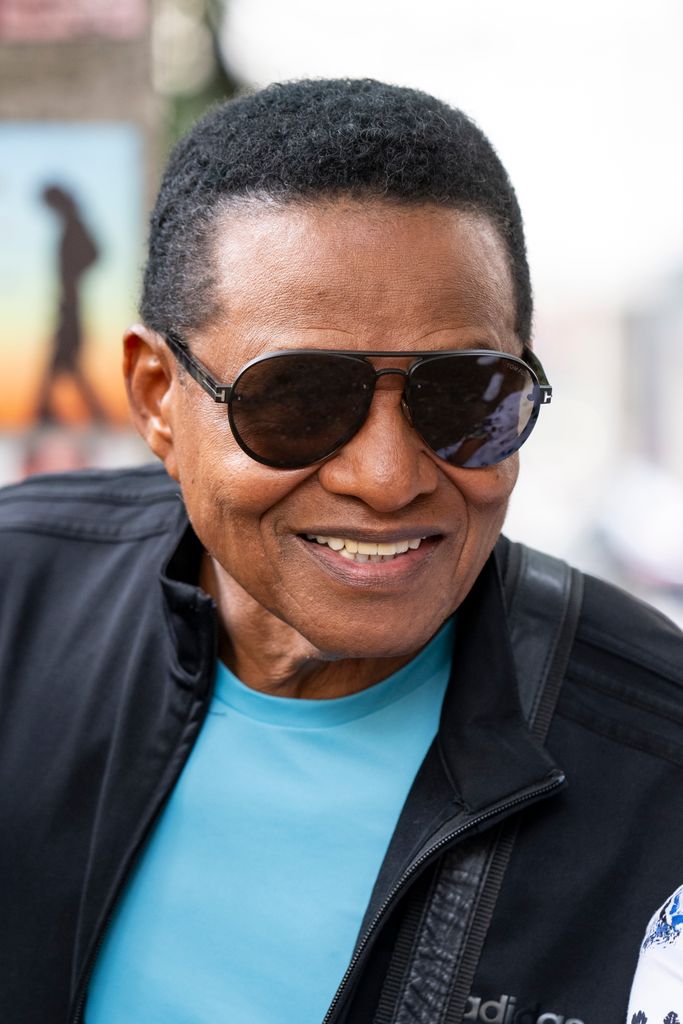 Jackie Jackson, musician of the band "The Jacksons", photographed at a press conference on September 10, 2024