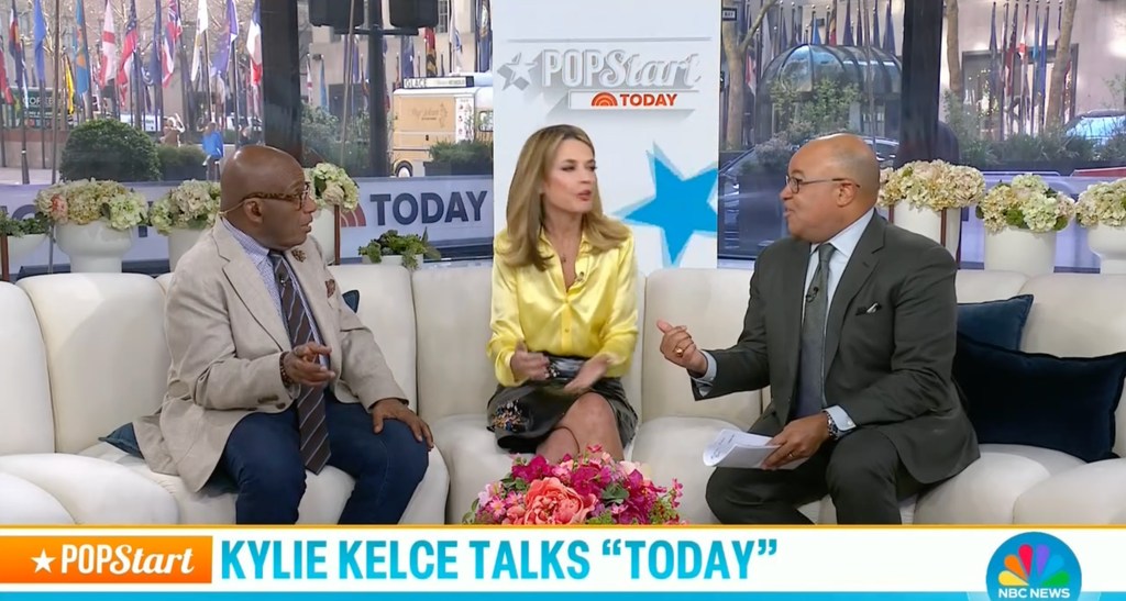 Savannah, Al, and Mike on Today sofa