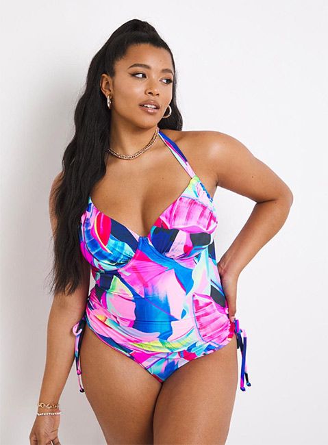 simply be colourful swimsuit