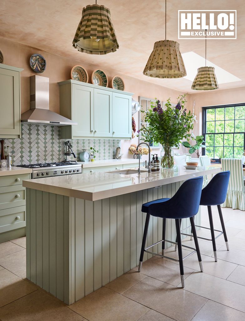 Designer Daisy Knatchbull's kitchen at home in London