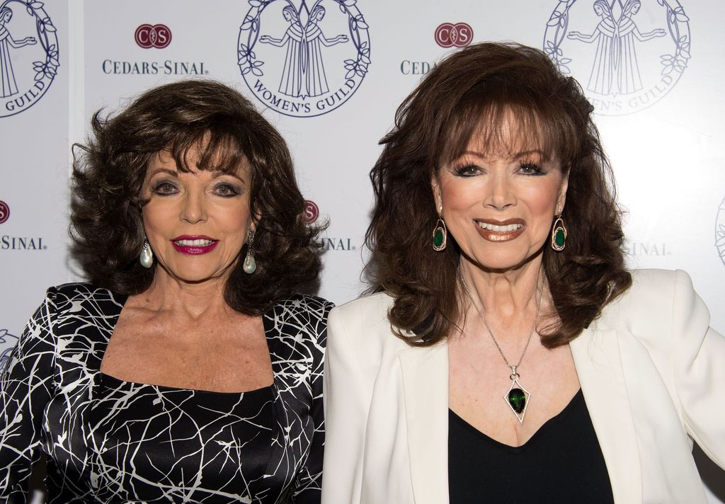Joan and Jackie Collins on the red carpet in 2014