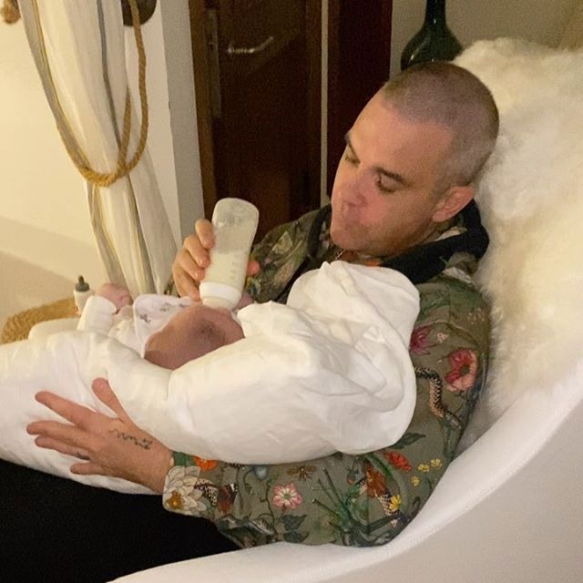 robbie and baby beau