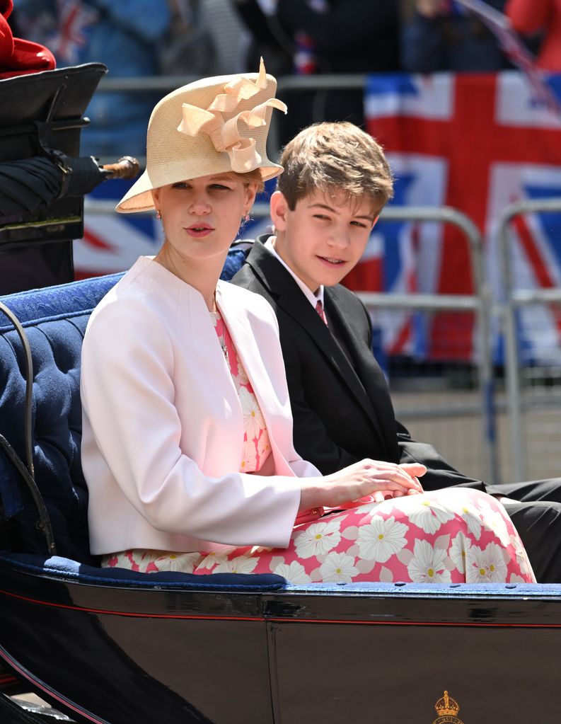 Edward and Sophie are proud parents to Lady Louise and James, Earl of Wessex 