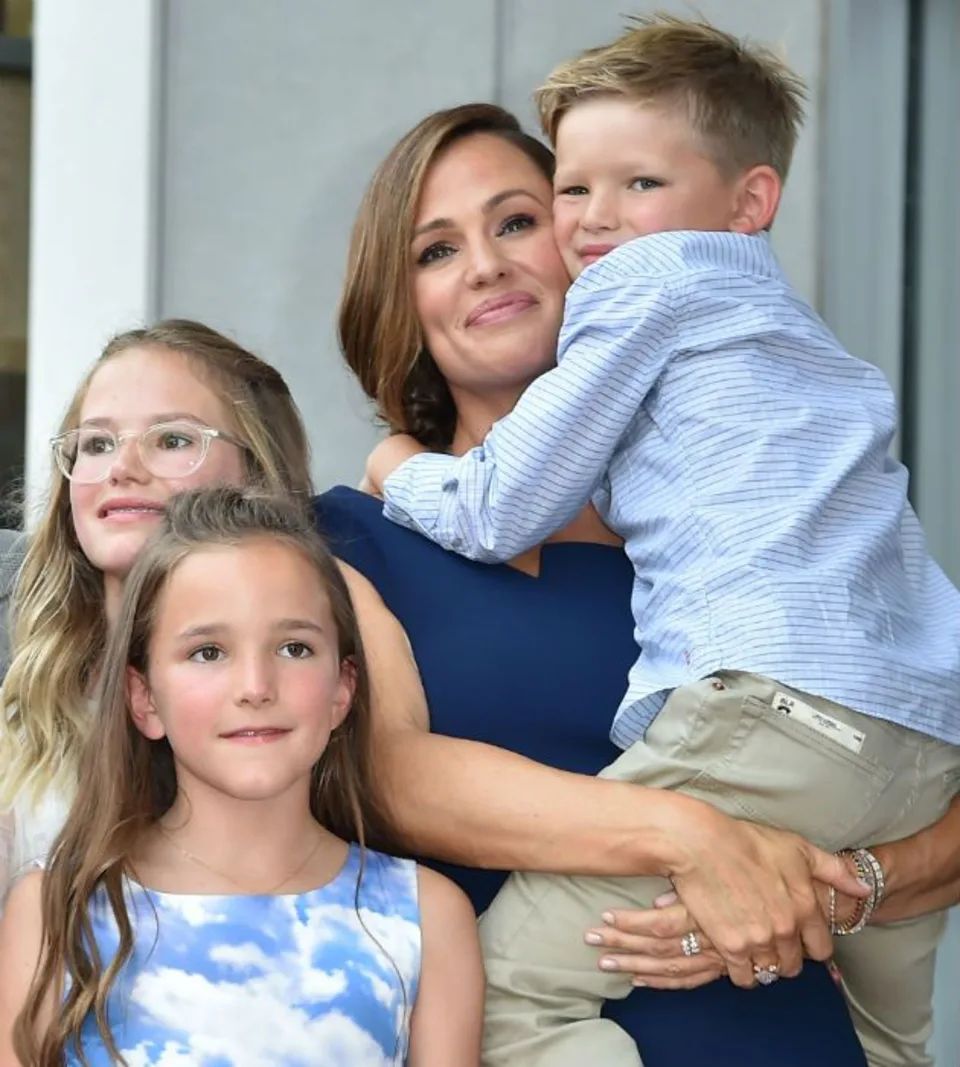 Jennifer with her three children