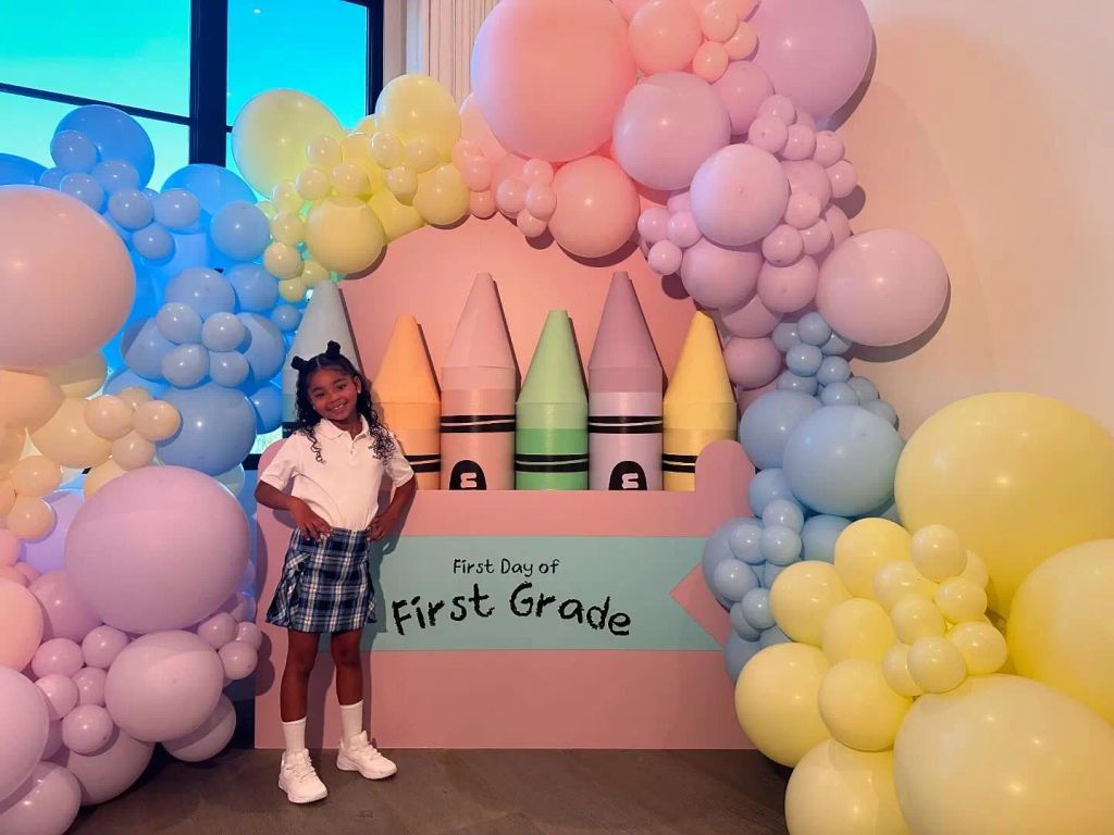 True is starting first grade!