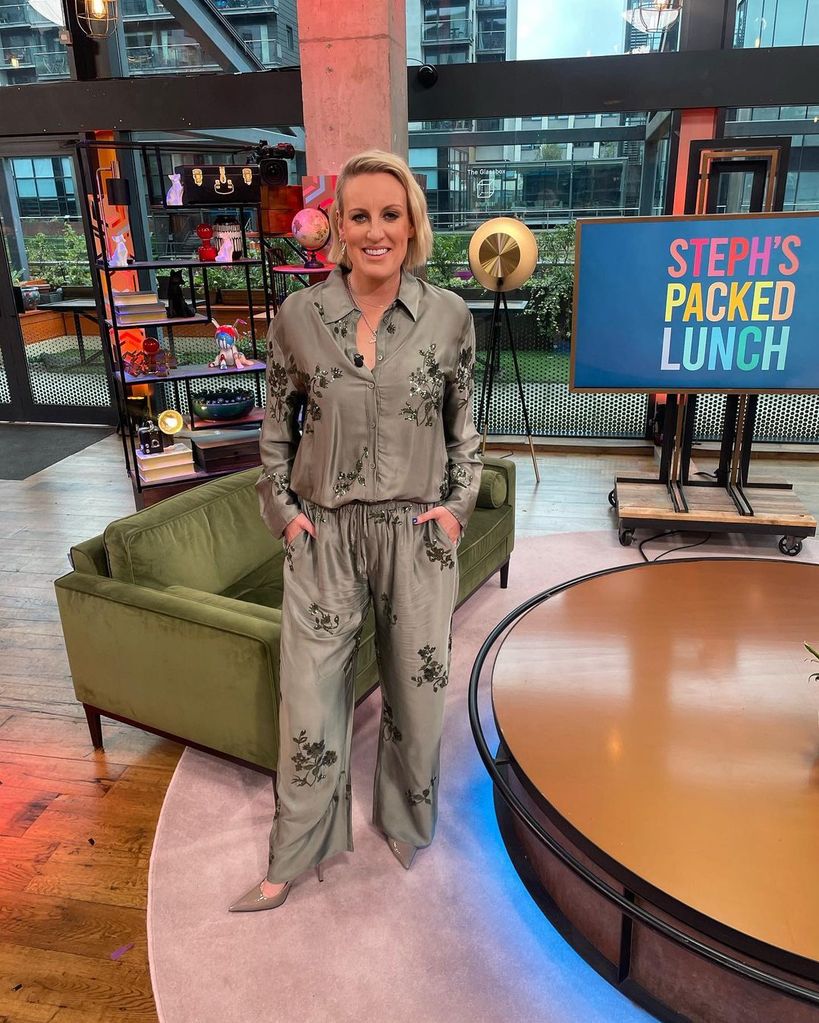 Steph McGovern looked incredible in a silky Zara co-ord