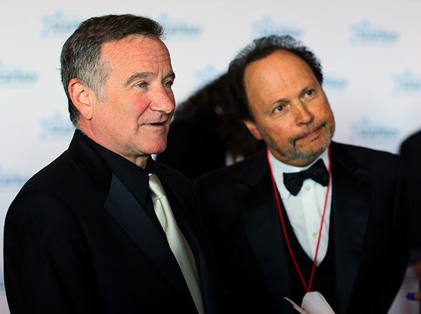 Robin Williams and Billy Crystal