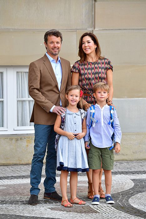 prince frederik and princess mary twins start school