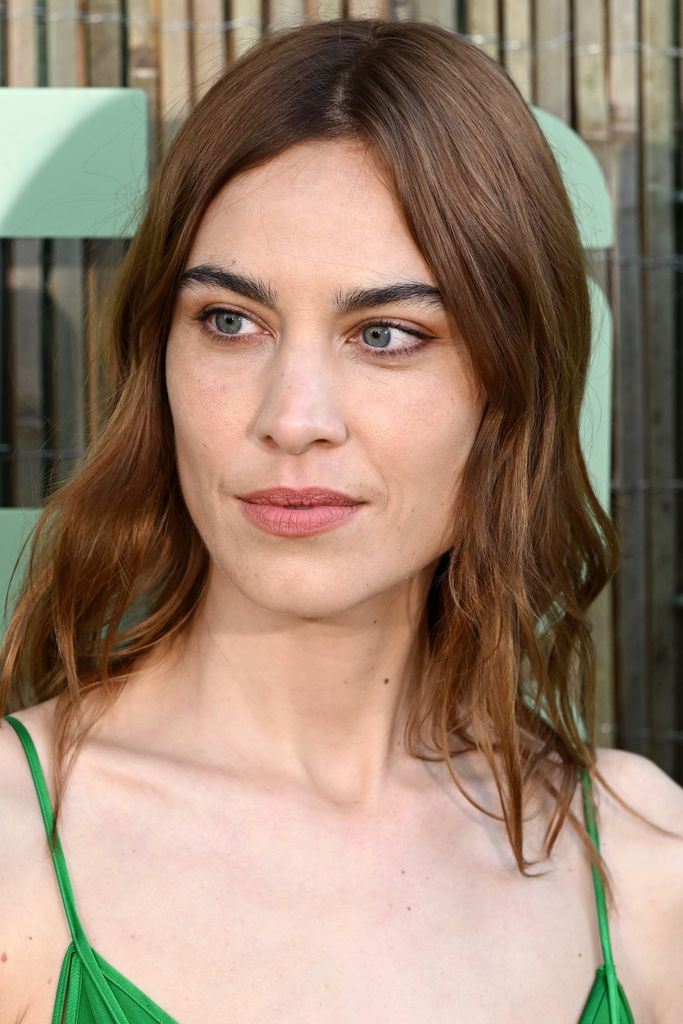 Alexa Chung debuted a new bronzed look at The Serpentine Gallery Summer Party 2024 
