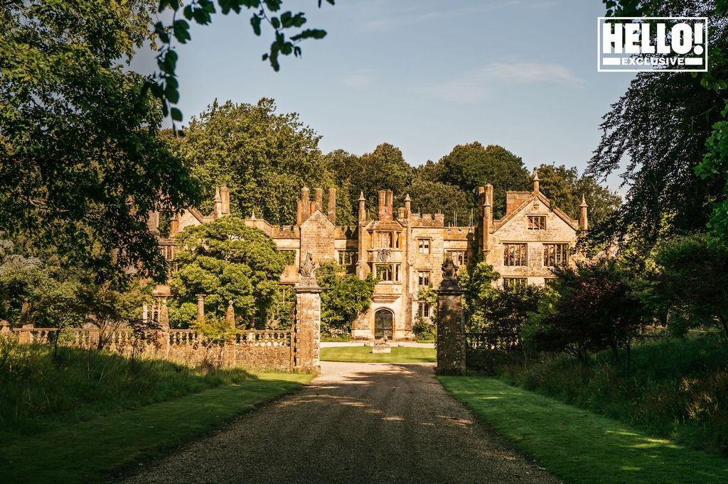 Parnham Park stunning shot of house and grounds