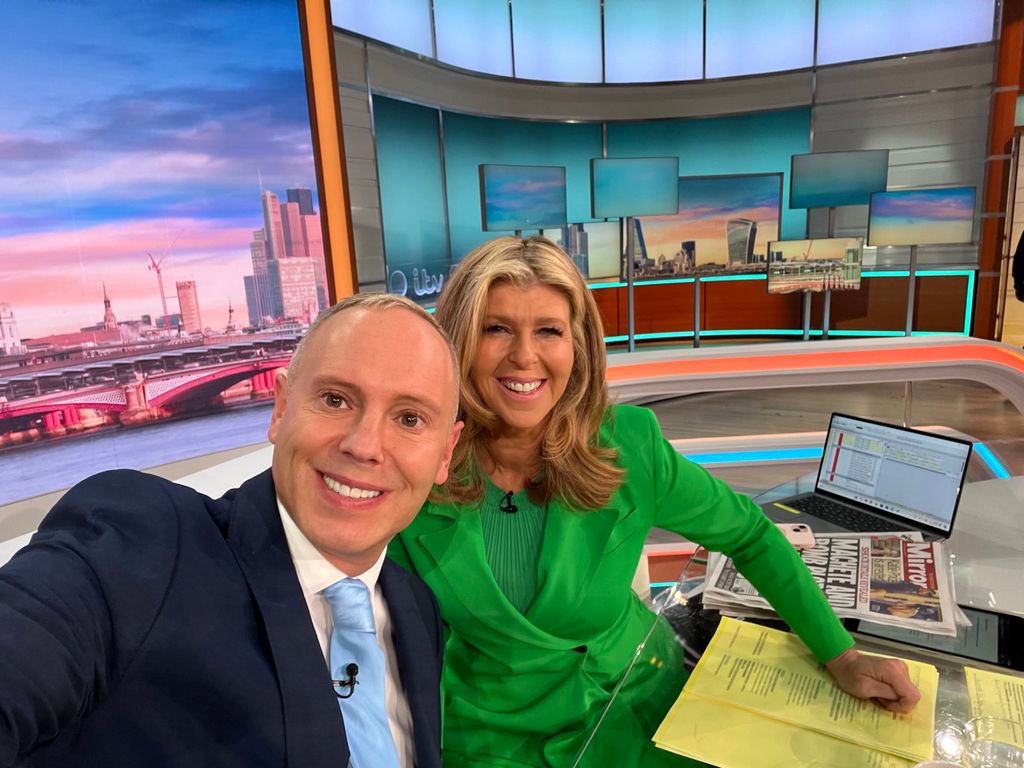 Rob Rinder and Kate Garraway on GMB