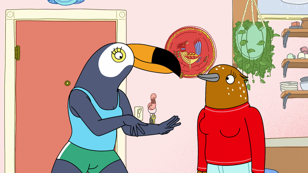 Tuca and Bertie found a home on another streaming platform