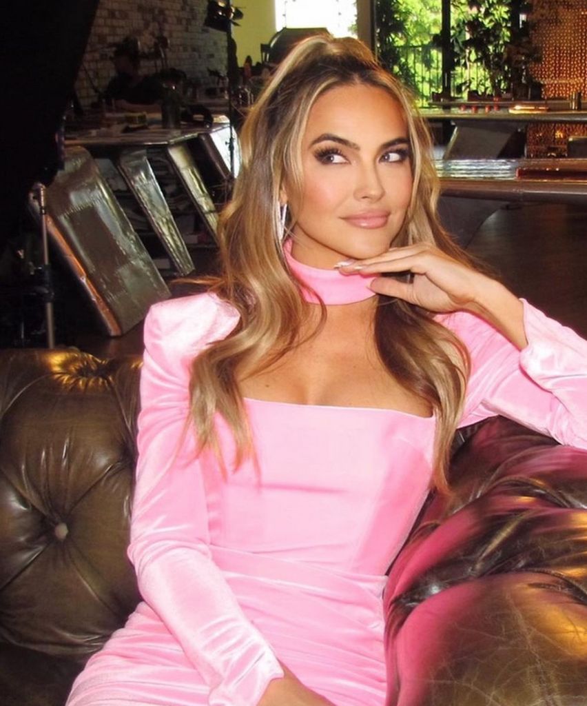 Chrishell looking pretty in pink