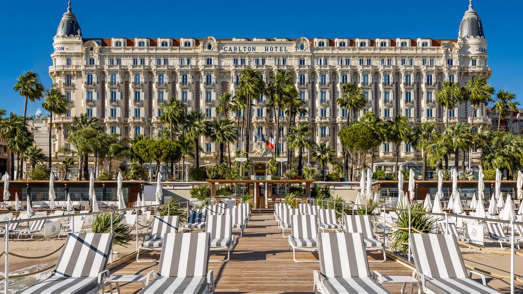 The Carlton Hotel is one of the most iconic destinations in Cannes 