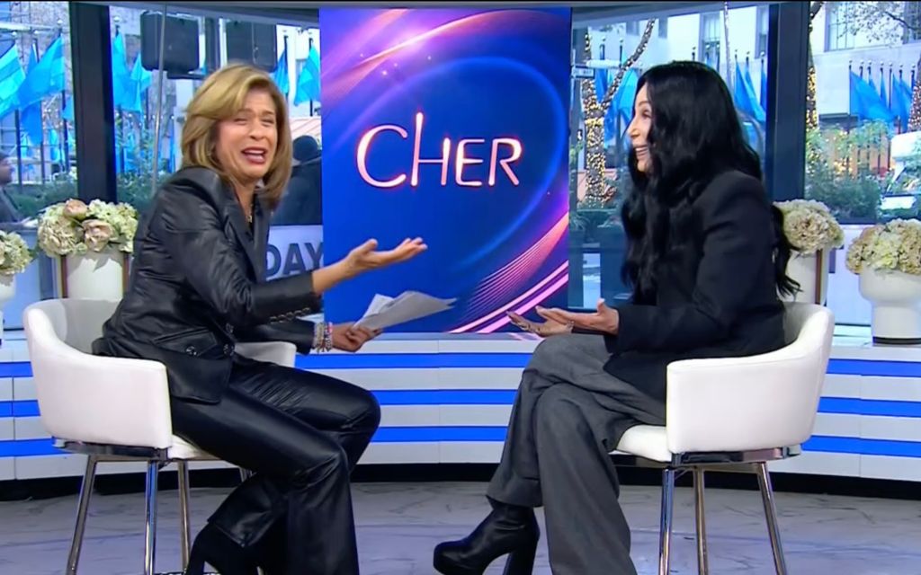 Hoda Kotb tries to laugh the moment off after Cher dropped the F-Bomb