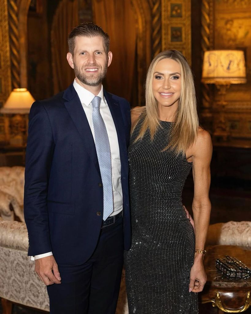 The couple posed for a sweet snap