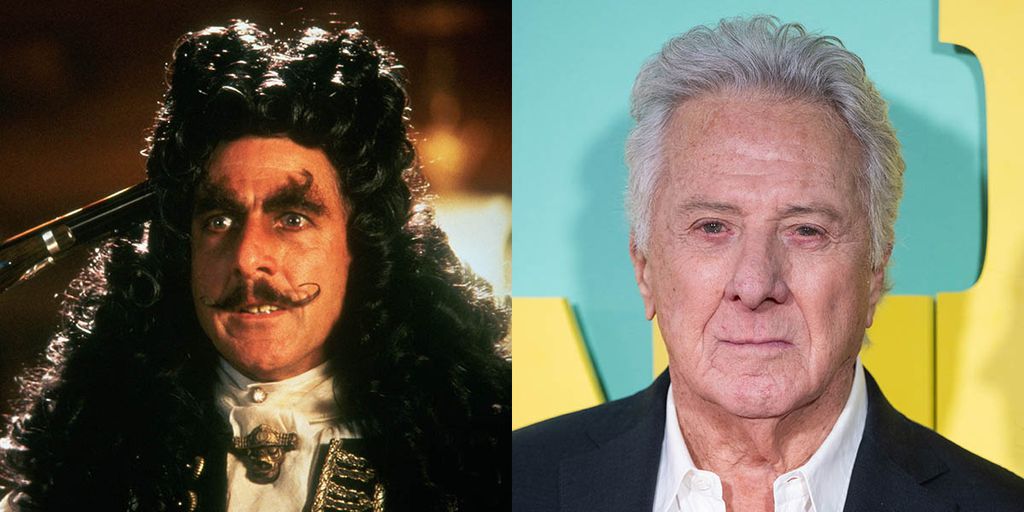 Dustin Hoffman played Captain James Hook