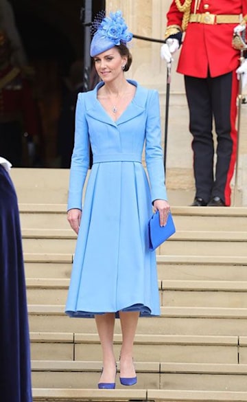 How petrol blue became the Duchess of Cambridge's new wardrobe neutral