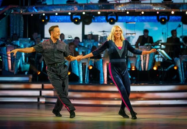 strictly kevin clifton anneka rice dancing