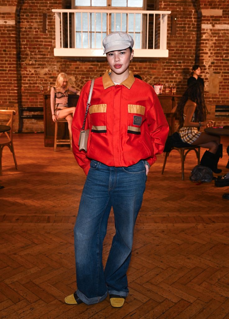 Edie Liberty Rose participe au défilé Sinead Gorey lors de la Fashion Week de Londres en février 2026 au Crypt On The Green le 20 février 2026 à Londres, en Angleterre. (Photo de Kate Green/Getty Images)