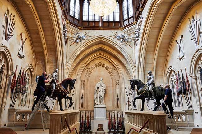 windsor castle grand staircase