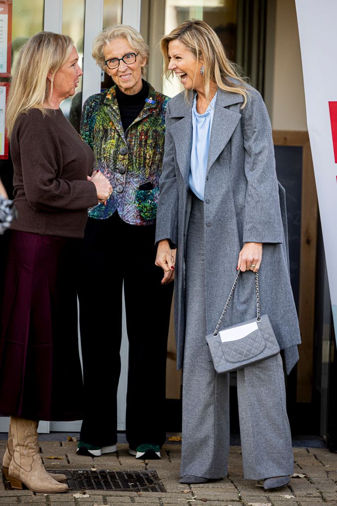 Queen Maxima of the Netherlands visits Enik Recovery College