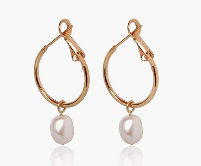 amazon pearl earrings