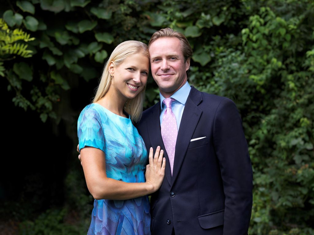 Lady Gabriella and Thomas Kingston photographed upon their engagement in 2018