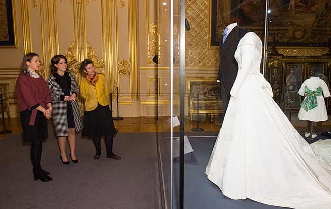 Princess Eugenie wedding dress exhibition