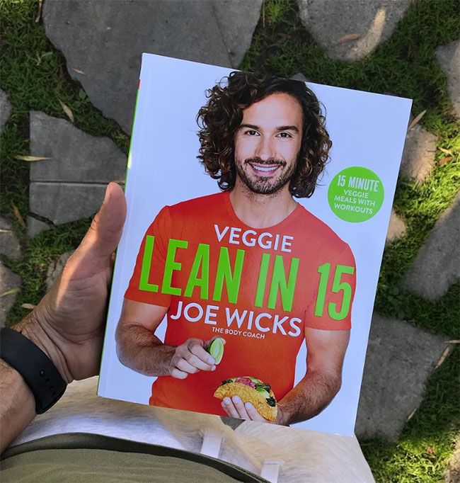 Joe Wicks vegetarian cookbook